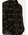 Image #3 - Rock & Roll Denim Men's Southwestern Print Berber Pullover, Charcoal, hi-res