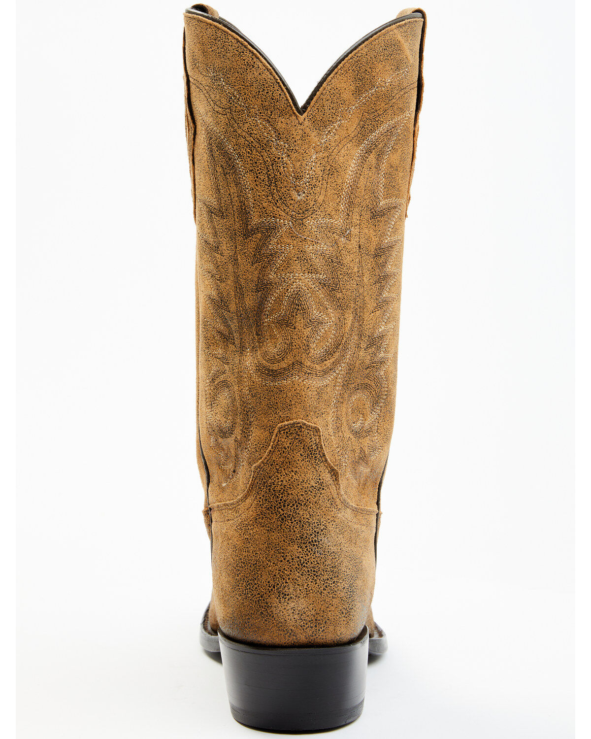 Image #5 - Tony Lama Men's Outpost Desert Goat Leather Western Boots - Round Toe, Tan, hi-res