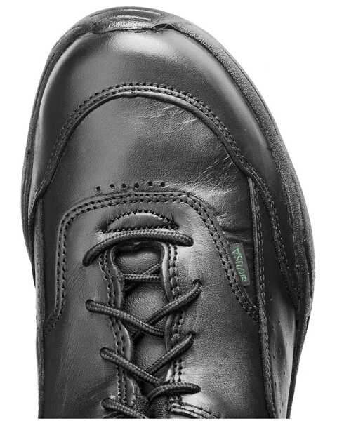 Image #6 - Rocky Men's 911 Athletic Oxford Duty Shoes, Black, hi-res