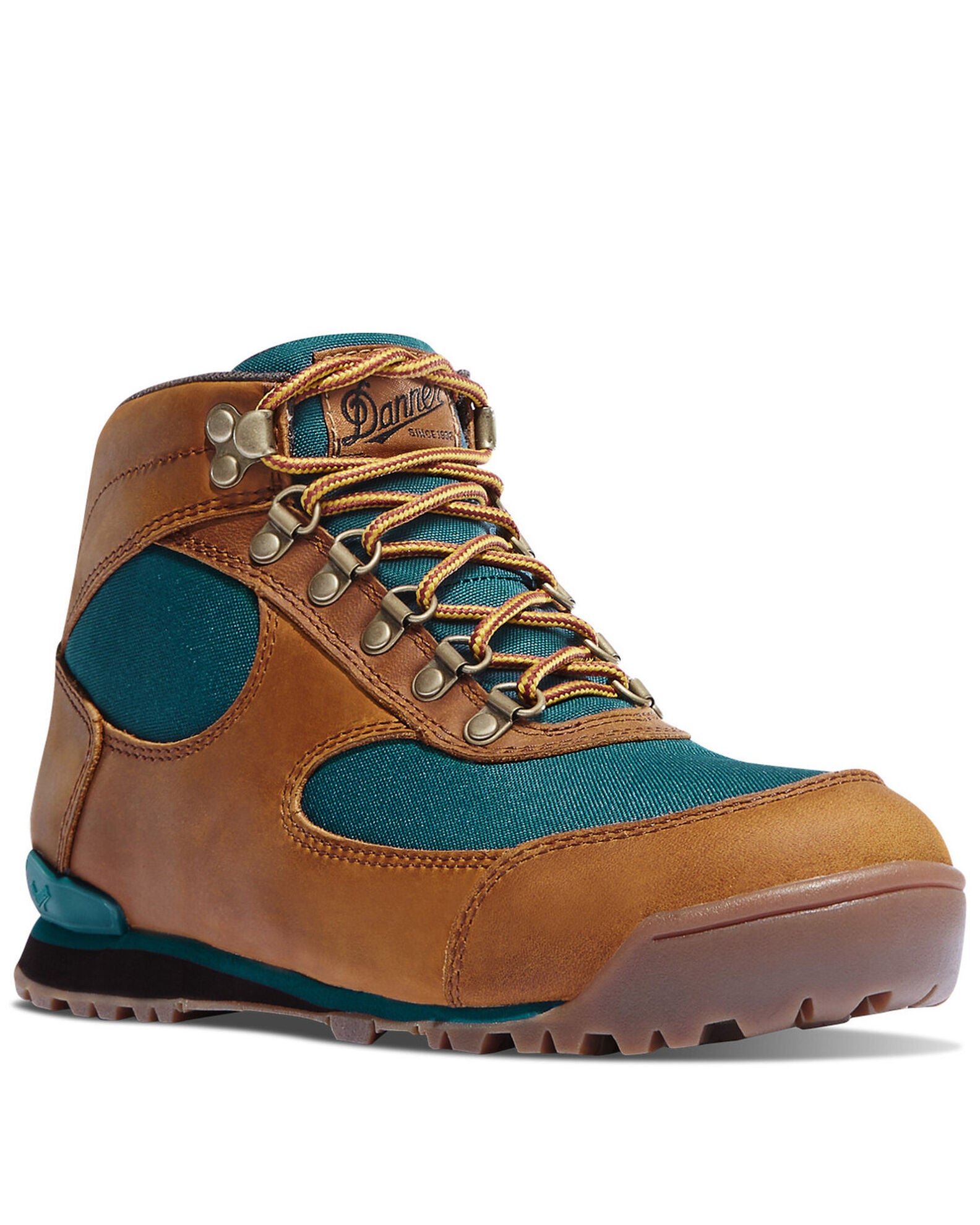 Danner Women's Jag Distressed Waterproof Hiking Boots - Soft Toe, Brown