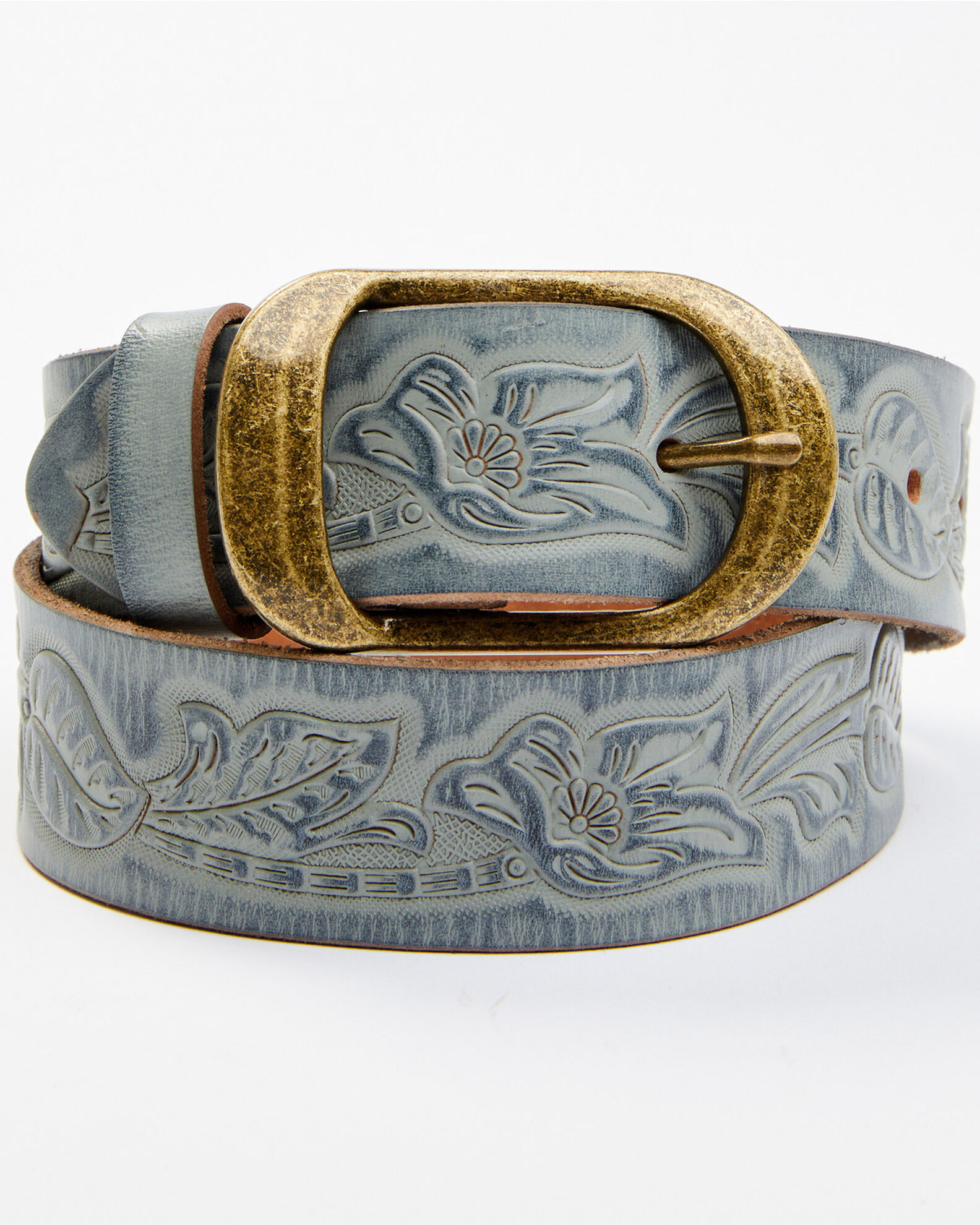 Cleo + Wolf Women's Tooled Leather Belt