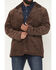 Image #3 - Blue Ranchwear Men's Brush Creek Corduroy Long Jacket, Dark Brown, hi-res