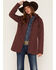 Image #1 - Cinch Women's Barn Coat, Purple, hi-res