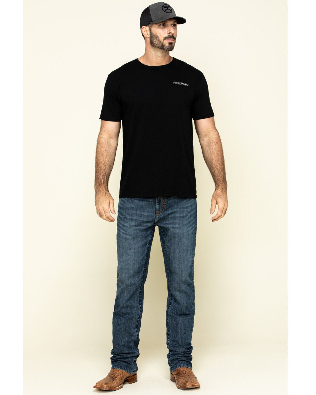 Image #1 - Cody James Men's Equalizer Wash Jackson Slim Straight Stretch Denim Jeans, Blue, hi-res