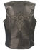 Image #2 - Milwaukee Leather Women's Phoenix Stud Embroidered Snap Front Vest - 3X, , hi-res