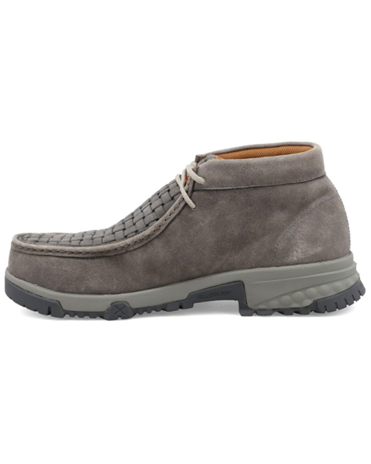 Image #3 - Twisted X Men's Work Chukka Driving Mocs - Nano Composite Toe, Grey, hi-res