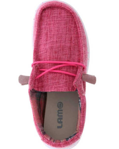 Image #6 - Lamo Footwear Women's Paula Casual Shoes - Moc Toe, Pink, hi-res