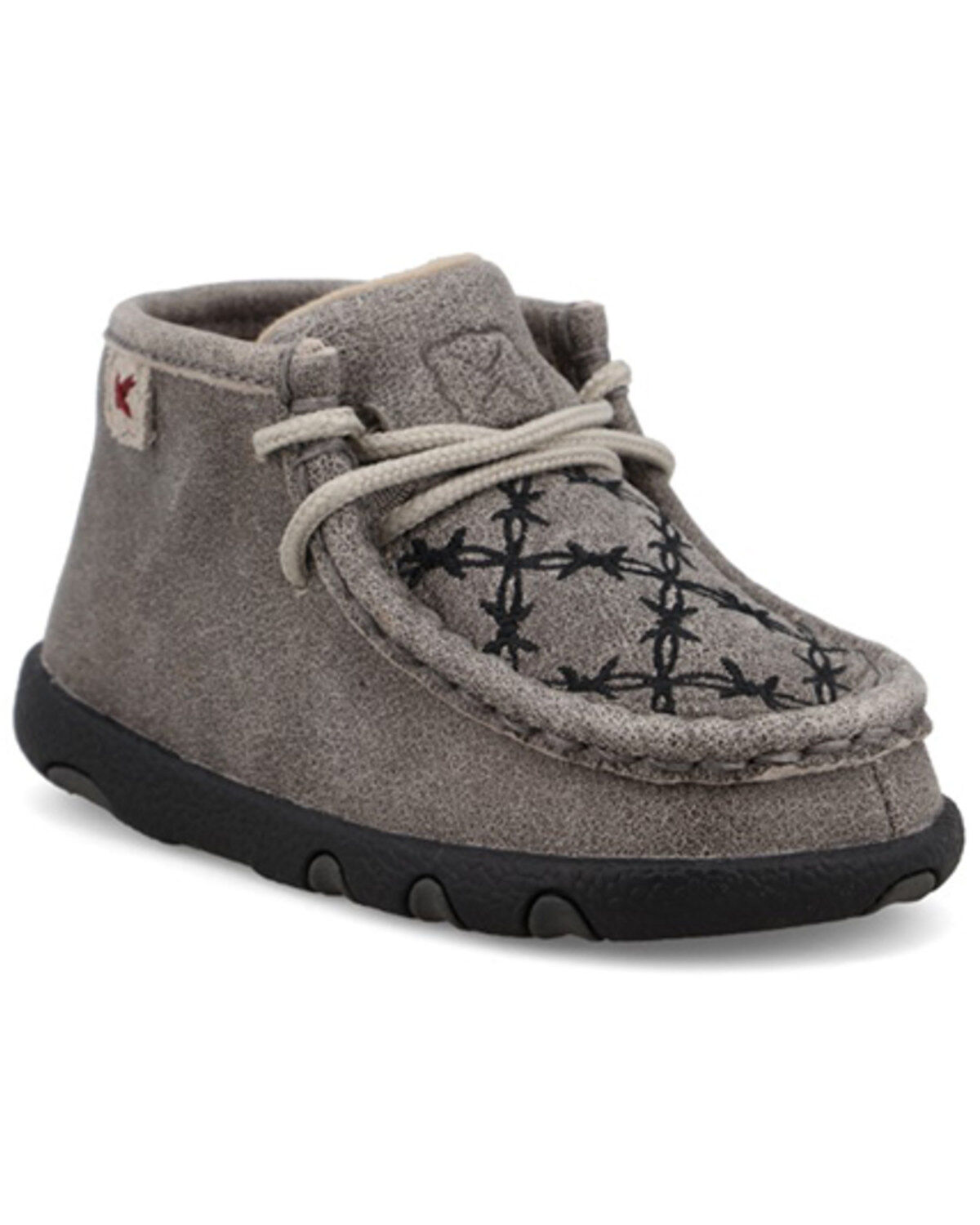 Image #1 - Twisted X Infant Boys' Chukka Driving Mocs, Grey, hi-res