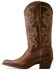 Image #2 - Ariat Women's Heritage Stretchfit Western Boots - Pointed Toe , Brown, hi-res