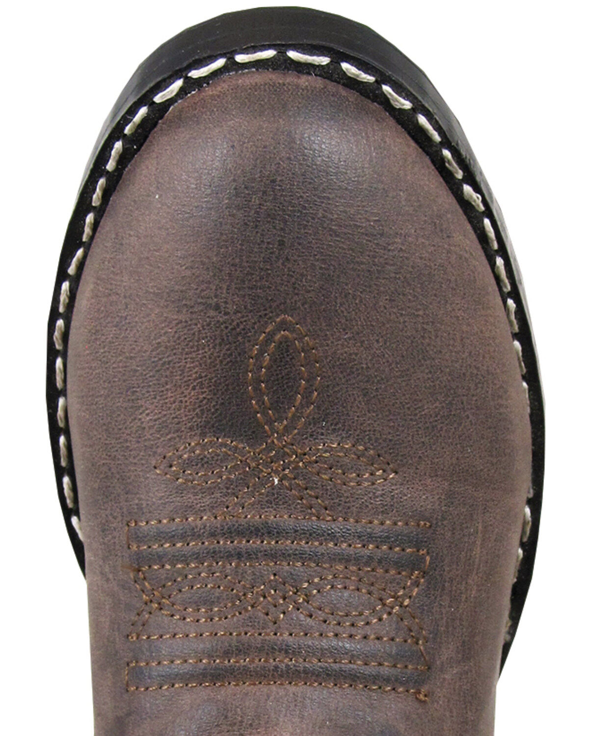 Image #2 - Smoky Mountain Toddler Boys' Monterey Western Boots - Round Toe, Brown, hi-res
