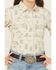 Image #3 - Ariat Girls' Desert Print Long Sleeve Snap Western Shirt, Tan, hi-res