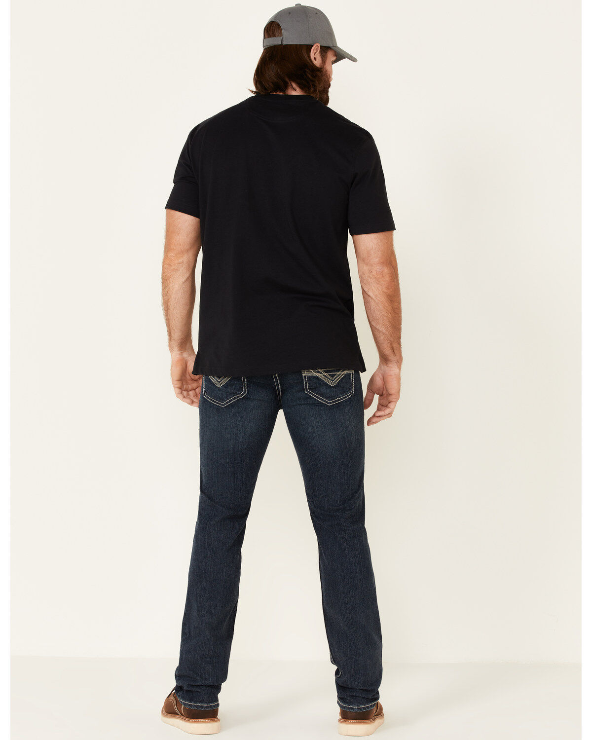 Image #2 - Rock & Roll Denim Men's FR Dark Reflex Revolver Slim Straight Work Jeans, , hi-res