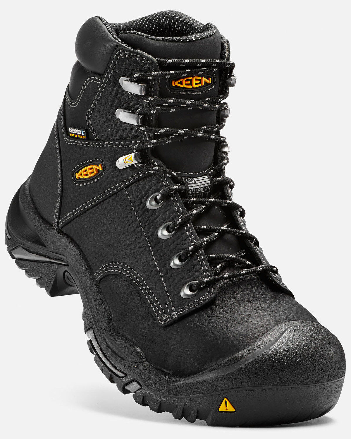 Image #1 - Keen Men's 6" Mt. Vernon Waterproof Work Boots - Steel Toe, , hi-res
