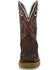 Image #4 - Justin Men's Marshal Western Work Boots - Steel Toe, , hi-res