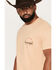 Image #3 - Wrangler Men's High Desert Skull Short Sleeve Graphic T-Shirt, Yellow, hi-res
