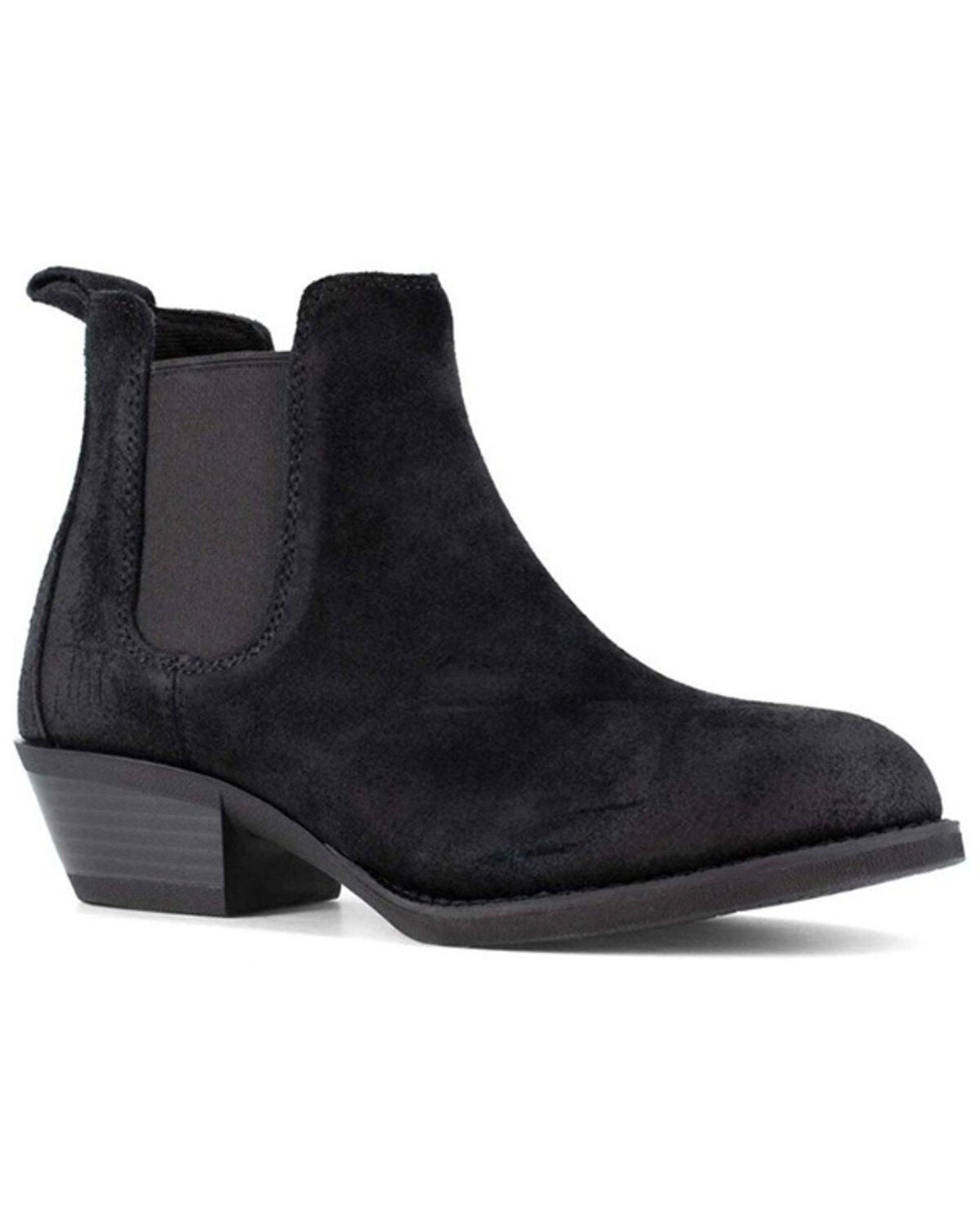 Frye Women's Safety-Crafted Chelsea Work Boots - Steel Toe, Black, hi-res