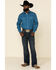 Image #2 - Rough Stock By Panhandle Men's Los Nietos Geo Print Long Sleeve Western Shirt, , hi-res