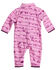 Image #2 - Carhartt Infant Girls' Printed Zip-Front Long Sleeve Onesie, Pink, hi-res