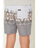 Image #4 - Hooey Boy's Southwestern Print Board Shorts, Grey, hi-res