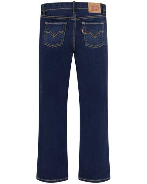 Image #2 - Levi's Girls' Dark Wash Legacy Classic Bootcut Jeans , Blue, hi-res