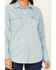 Image #3 - Ariat Women's FR Martlet Long Sleeve Snap Work Shirt, Turquoise, hi-res