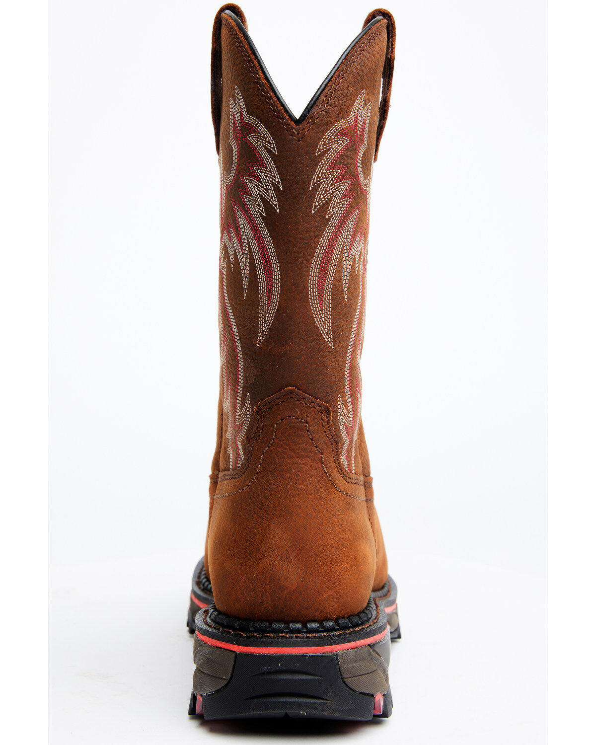 Image #5 - Cody James Men's Decimator Dirty Dog Pull On Work Boots - Composite Toe, Brown, hi-res