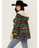 Image #4 - Panhandle Women's Southwestern Print Jacket, Black, hi-res