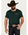 Image #2 - Pendleton Men's Tye River Short Sleeve T-Shirt, Forest Green, hi-res