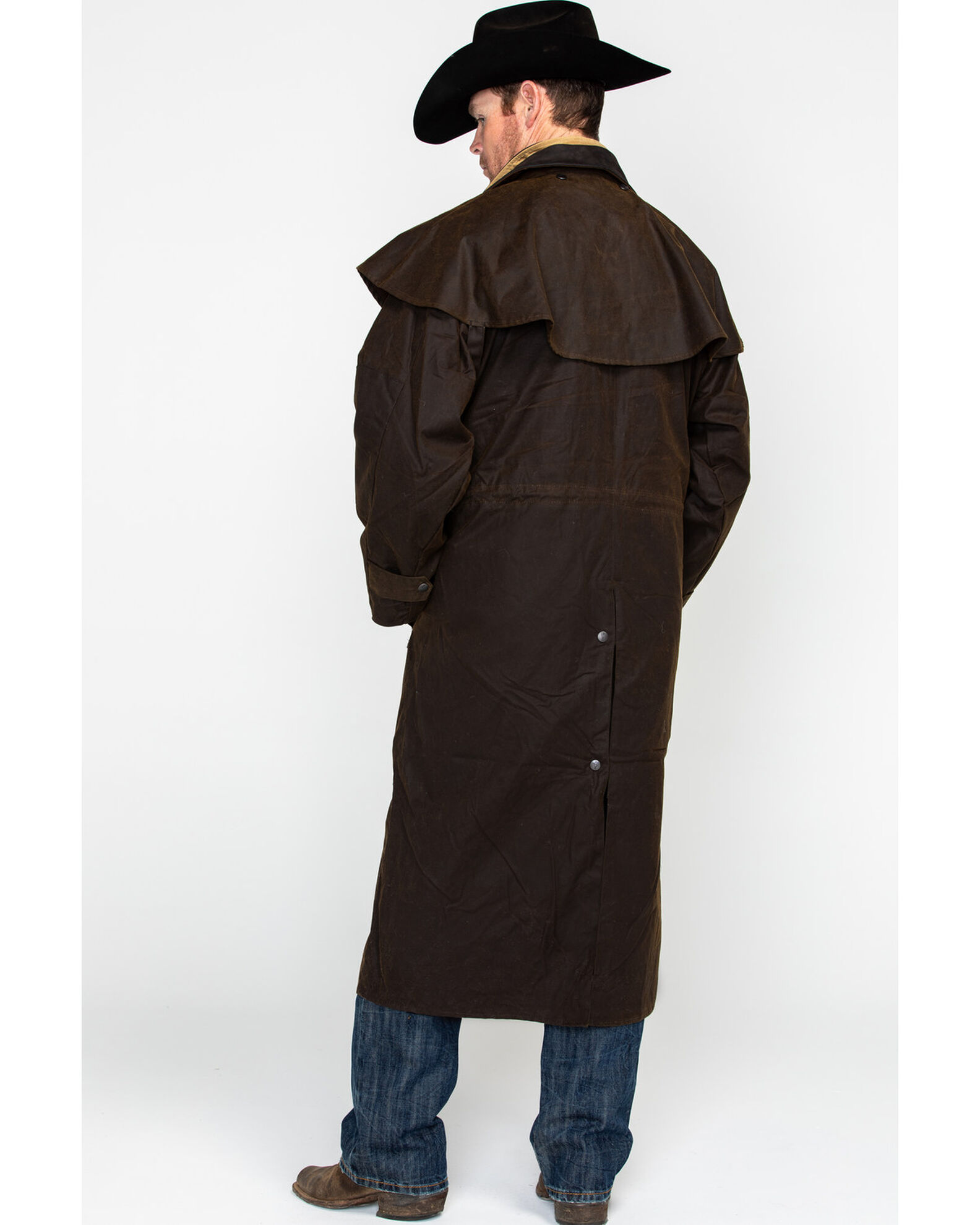 Outback Trading Co. Men s Stockman Oilskin Duster Boot Barn