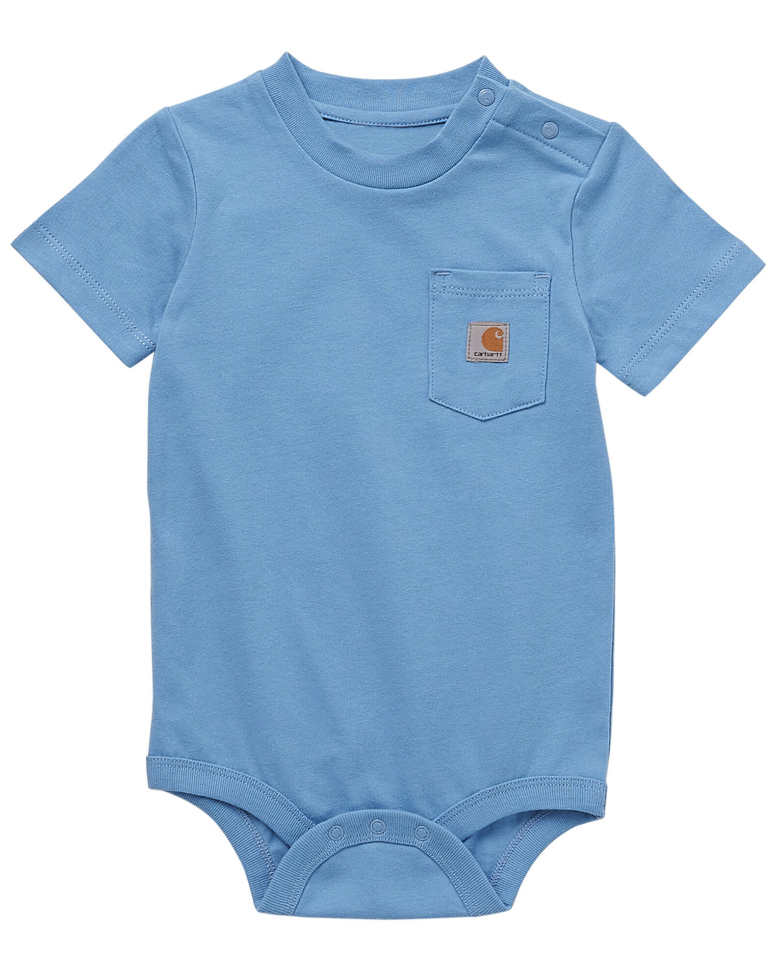Carhartt Infant Boys' Short Sleeve Pocket Onesie