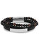 Image #1 - Montana Silversmiths Men's Copper Sky Layered Bracelet, Black, hi-res
