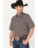 Image #2 - RANK 45® Men's Bruiser Geo Print Button-Down Western Shirt, Multi, hi-res