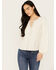 Image #1 - Idyllwind Women's Elenora Studded Jacquard Top, Off White, hi-res