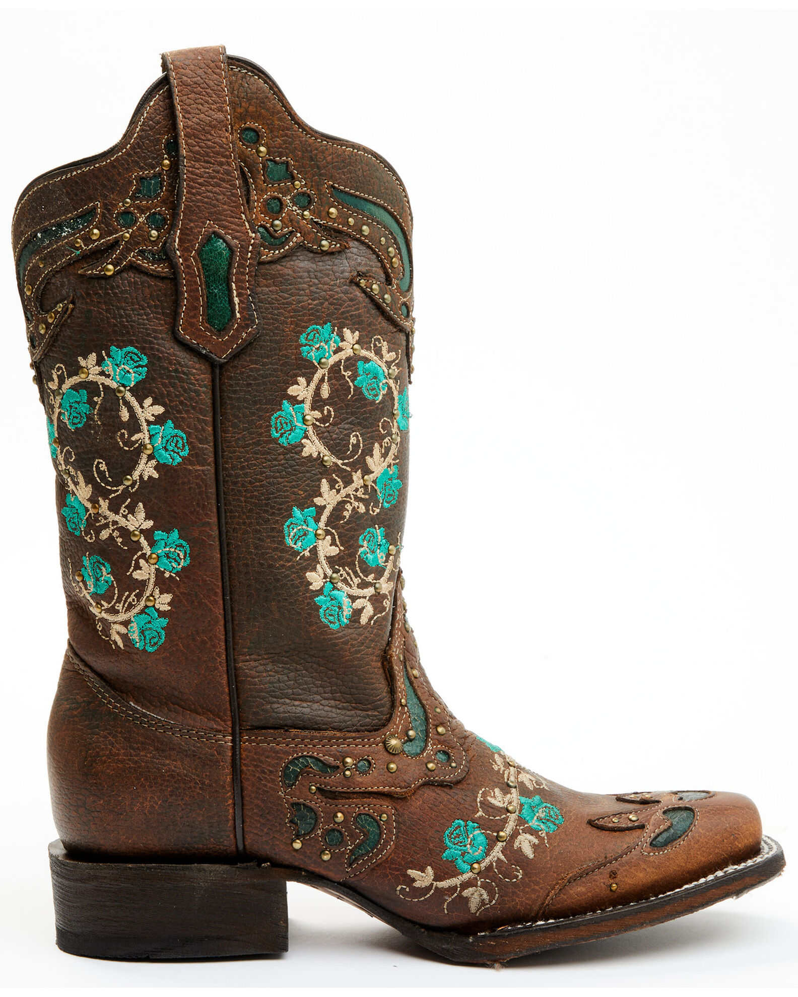Square toe dress cowboy boots sale