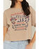 Image #3 - Ariat X Sendero Women's Wild West Short Sleeve Graphic Tee, Brown, hi-res