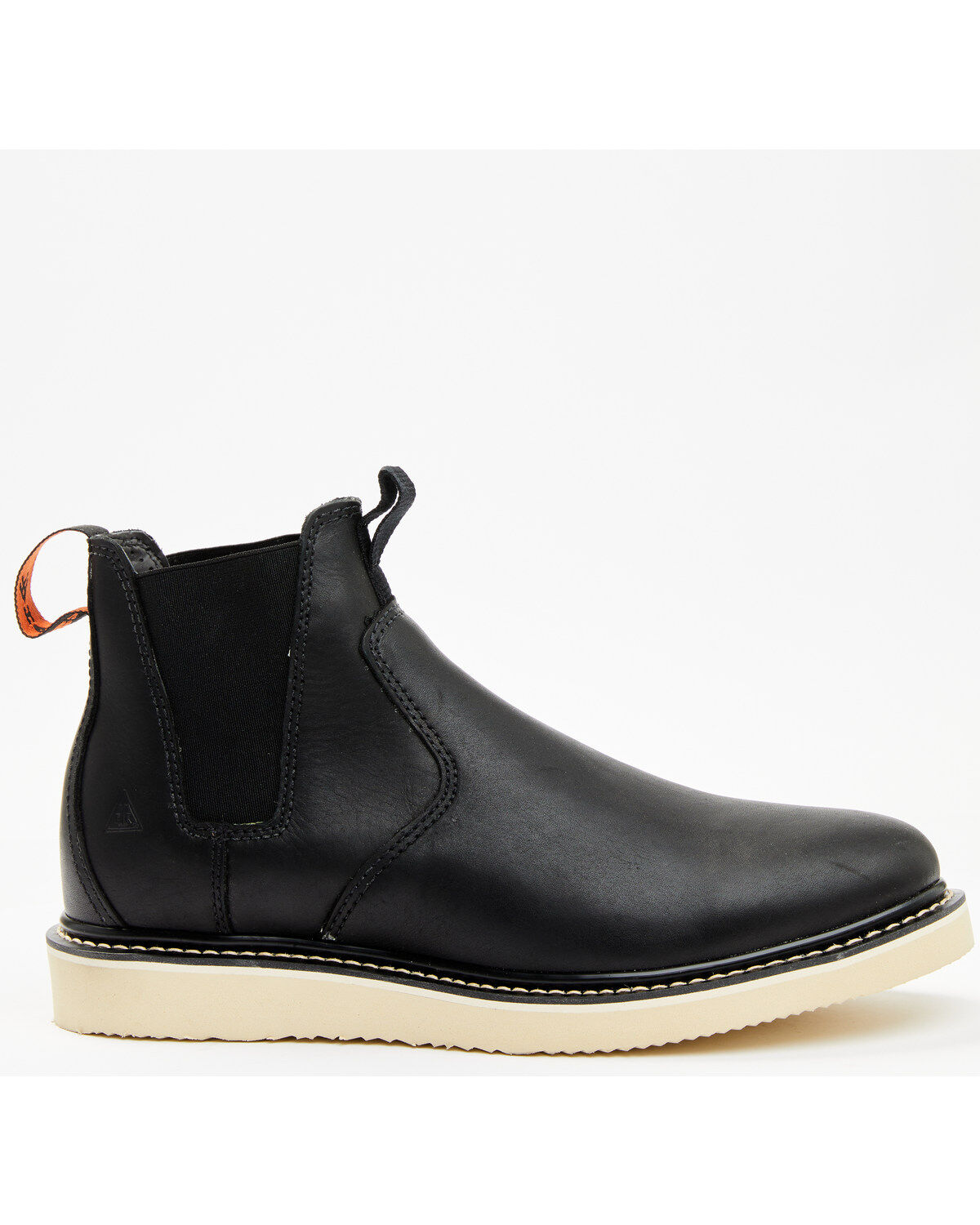 Image #2 - Hawx Men's Wedge Chelsea Puncture Resistant Work Boots - Soft Toe, Black, hi-res