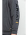 Image #4 - Ariat Men's Gray Rebar All-Weather Full Zip Work Hooded Sweatshirt - Big & Tall, , hi-res