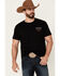 Howitzer Men's Standing Freedom Musket Graphic Short Sleeve T-Shirt , Black, hi-res