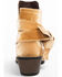 Image #5 - Justin Gypsy Women's Elana Tan Velvet Booties - Wide Square Toe, , hi-res
