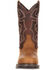 Image #4 - Rocky Men's Branson Roper 11" Western Boots, Brown, hi-res