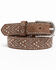 Shyanne Girls' Tempt To Shine Belt, Brown, hi-res