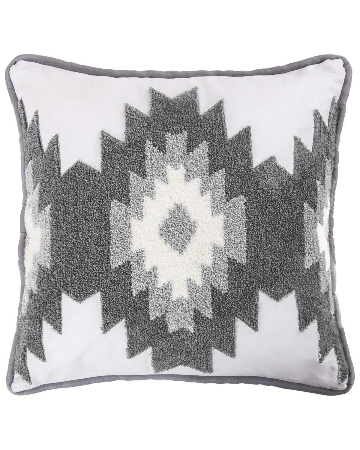 Image #1 - HiEnd Accents Free Spirit Pillow, Grey, hi-res