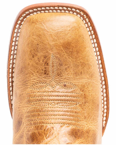 Image #6 - Shyanne Women's Hybrid Leather TPU Imogen Western Performance Boots - Broad Square Toe, Tan, hi-res