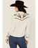 Image #4 - Shyanne Women's Embroidered Long Sleeve Snap Western Shirt, Off White, hi-res