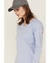 Image #2 - Ariat Women's FR AC Crew Long Sleeve Work Tee, Purple, hi-res