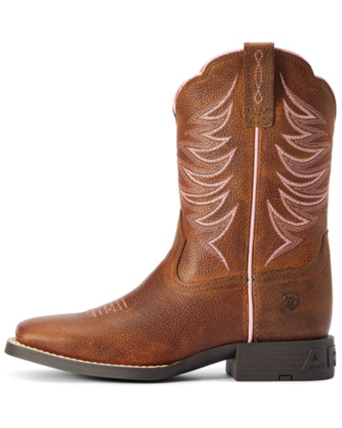 Product Name:  Ariat Girls' Firecatcher Rowdy Western Boots - Broad Square Toe