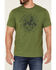 Image #3 - Brothers and Sons Men's Eagle Slub Circle Graphic T-Shirt, Green, hi-res