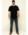 Image #6 - Hawx® Men's Pocket Crew Short Sleeve Work T-Shirt - Big, Black, hi-res