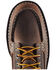 Image #4 - Danner Women's 6" Bull Run Full-Grain Wedge Work Boot - Moc Toe, Brown, hi-res