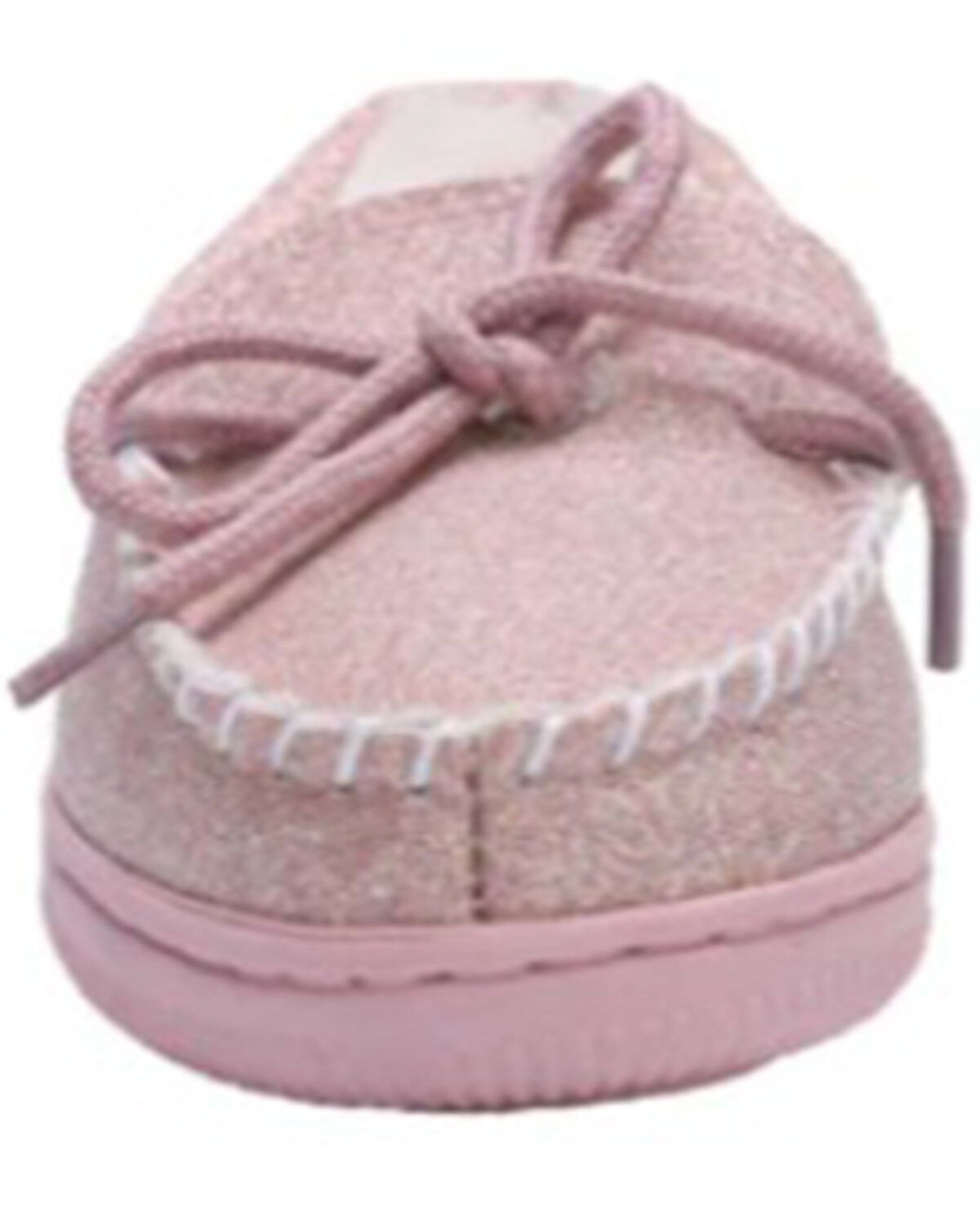 Image #4 - Lamo Footwear Girls' Casual Slippers - Moc Toe, Pink, hi-res